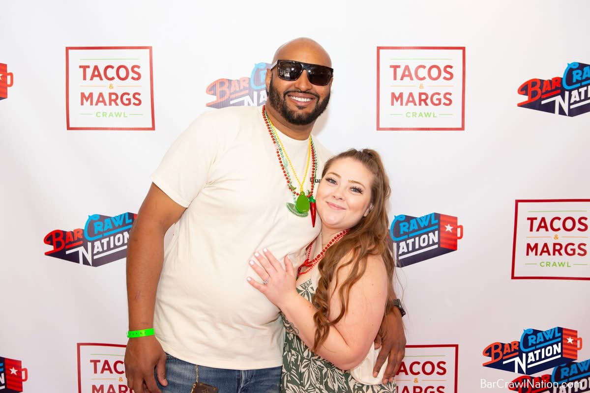 Trevon and Deanna at Tacos and Margs